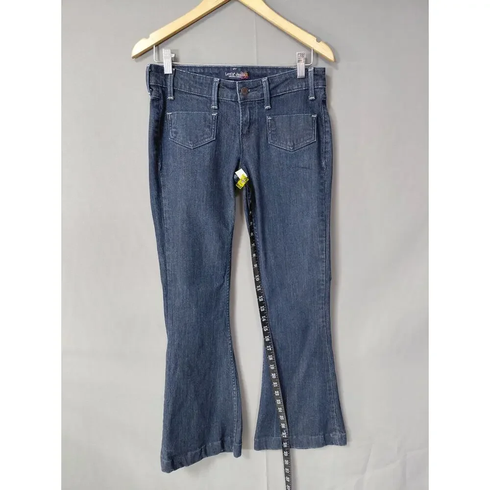 Levi's Blue Genuinely Crafted Stretch Jeans Women Size 9M